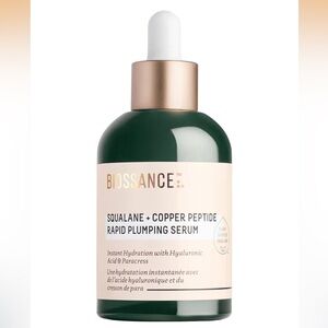 Biossance Squalane + Copper Peptide Rapid Plumping Serum NEW MSRP $69